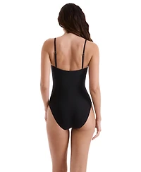 Mimi Flamingo Finn One-Piece Bandeau Swimsuit