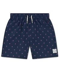 abercrombie kids Boys' 5-8 Printed Swim Trunks