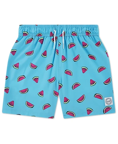 abercrombie kids Boys' 5-8 Printed Swim Trunks