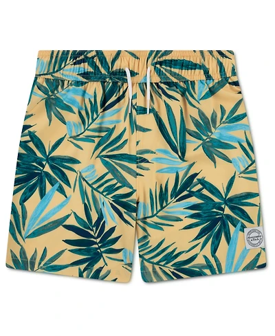 abercrombie kids Boys' 5-8 Printed Swim Trunks
