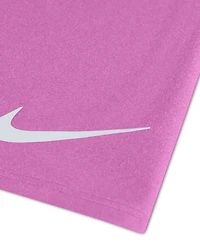 Nike Girls' 4-6X Boxy Crewneck T-Shirt and Scooter Shorts, 2-Piece Set