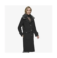 Olpae Sb Wool Twill Women's Coat With Back Vent