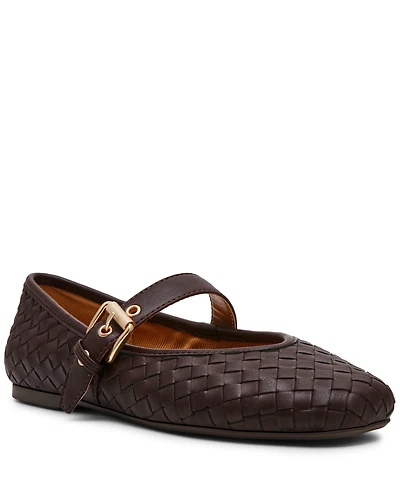 Dv Dolce Vita Women's Mulaney Woven Mary Jane Ballet Flats