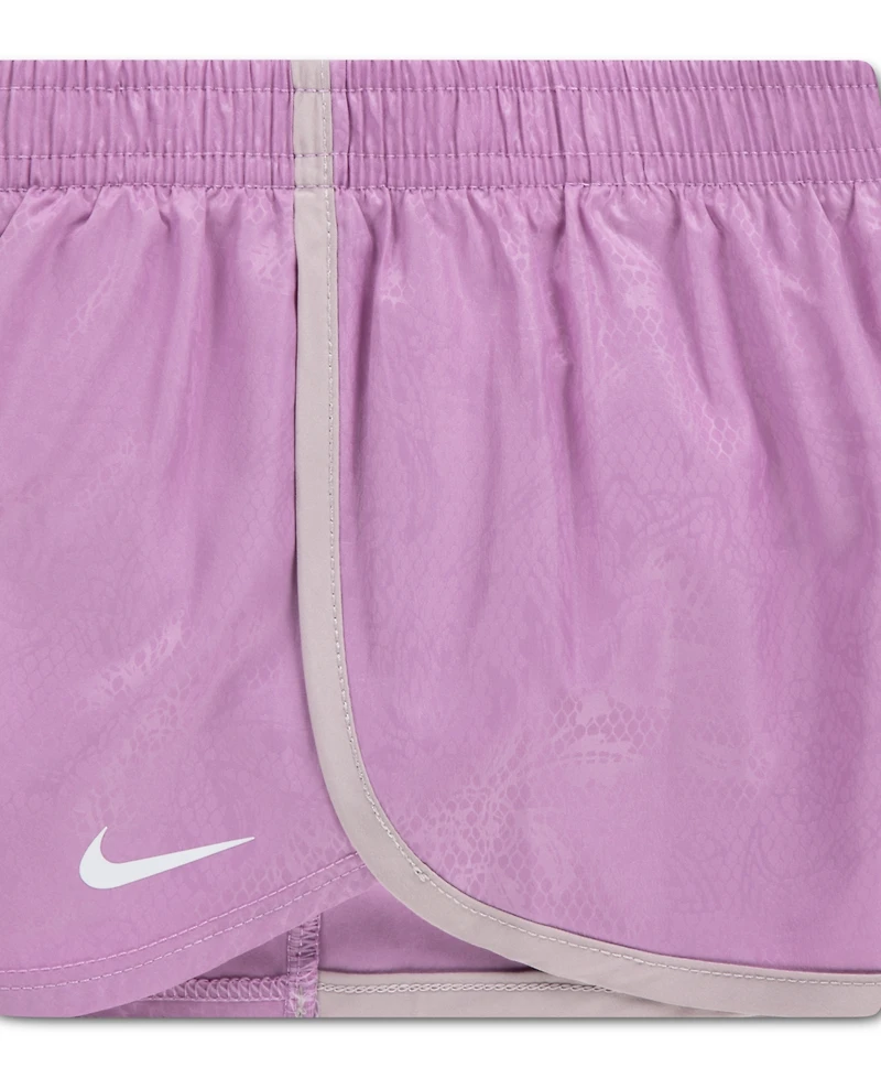 Nike Girls' Toddler 2T-4T Lace It Up Crewneck T-Shirt and Shorts, 2-Piece Set