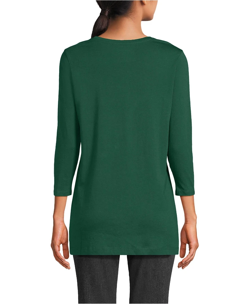 Lands' End Women's 3/4 Sleeve