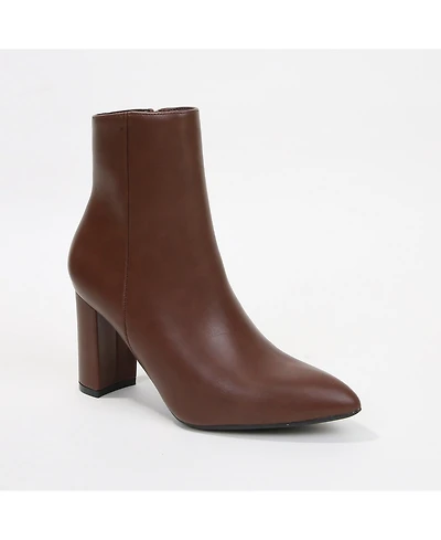 Berness Sara Block Heel Ankle Boots