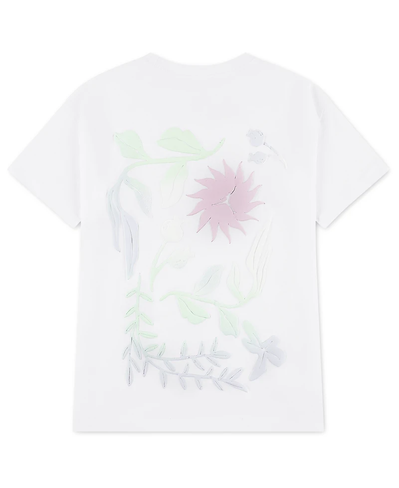 Jordan Girls' 7-16 Puff Floral Short-Sleeve T-Shirt