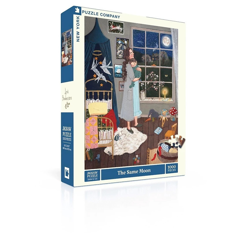 New York Puzzle Company The Same Moon 1000 Piece Puzzle