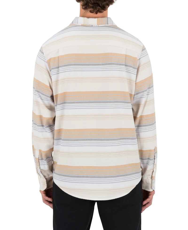 Hurley Men's Portland Stripe Stretch Shirt
