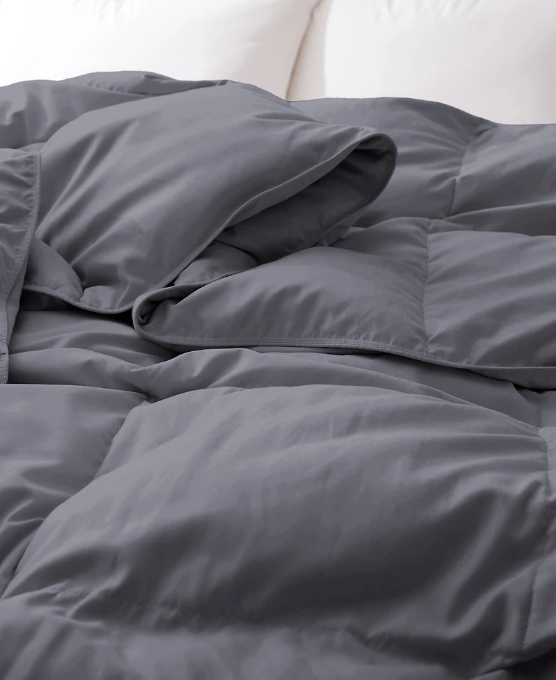 Unikome All-Season Goose Down Feather Fiber Comforter