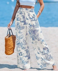 Cupshe Women's Into the Woods Floral Pants