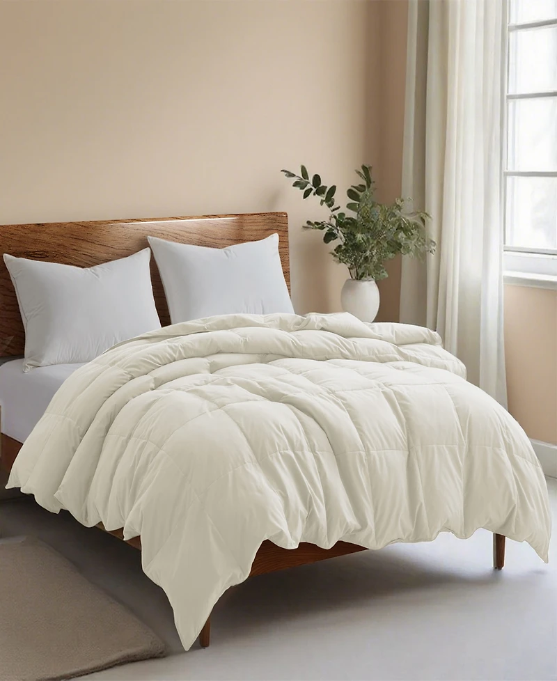 Unikome All Season Ultra Soft Goose Down Fiber Comforter