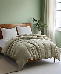 Unikome All Season Ultra Soft Goose Down Fiber Comforter, California King