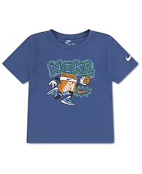 Nike Boys' Toddler 2T-4T Boxy Basketball Crewneck T-Shirt