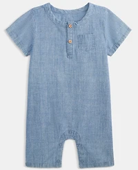 First Impressions Baby Boys' Chambray Sunsuit, Macy's Exclusive
