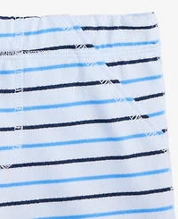 First Impressions Toddler Boys' 2T-4T Simple Stripe Shorts, Macy's Exclusive