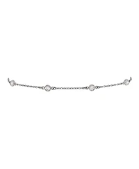 Pre-Owned Tiffany & Co Elsa Peretti Diamonds by the Yard 6 Stone Bracelet