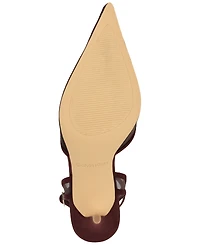 Calvin Klein Women's Ozala Mesh Ankle Strap Stiletto Pumps