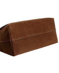 Coach Suede Large Chelsea Shoulder Bag