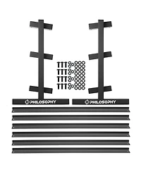 Philosophy Gym 3-Tier Dumbbell Weight Rack, Heavy-Duty