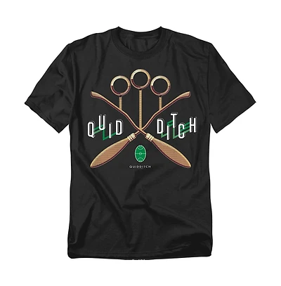 Harry Potter Big & Tall Quidditch Lines T Shirt