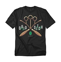 Harry Potter Big & Tall Quidditch Lines T Shirt