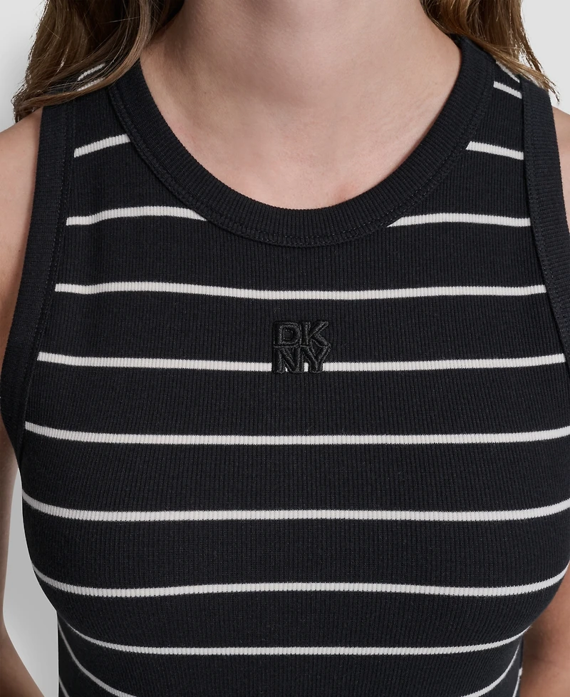 Dkny Jeans Women's Side-Slit Tank Midi Dress