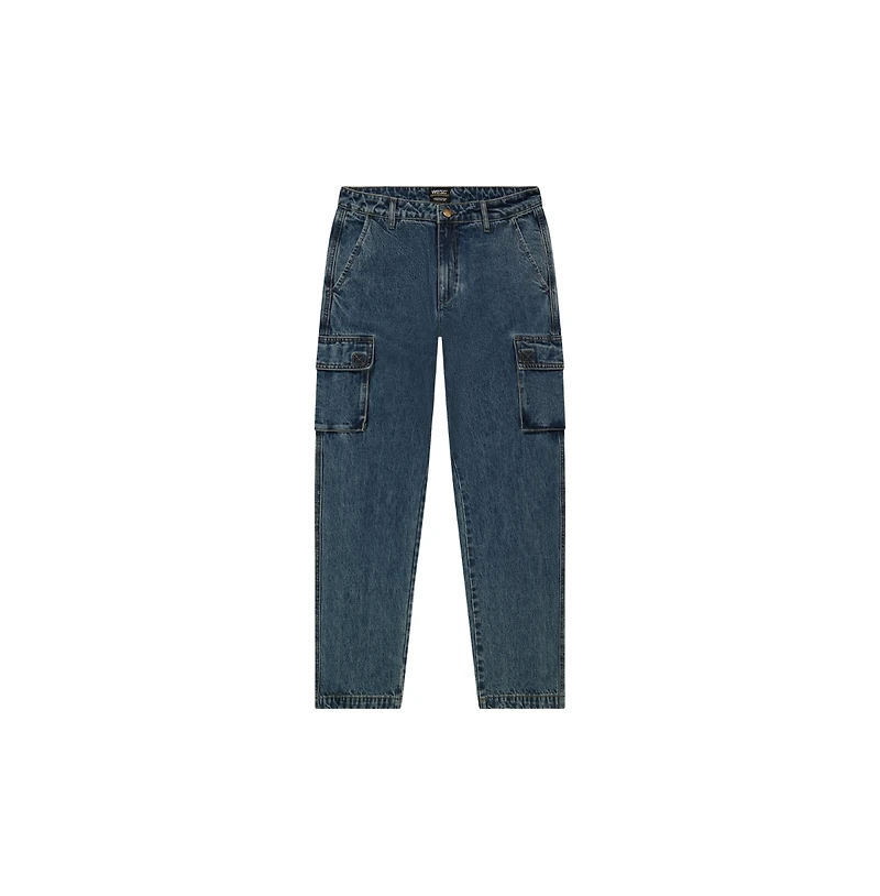 WeSC Men's Denim Cargo Pants