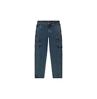 WeSC Men's Denim Cargo Pants