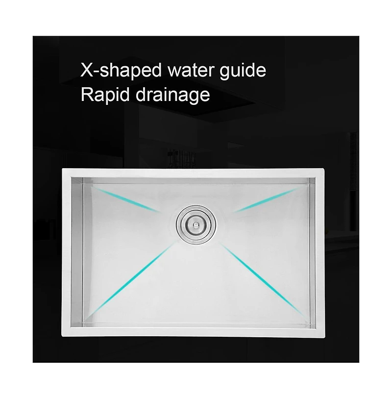 huluwat Undermount Stainless Steel Kitchen Sink