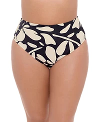 S3 Apparel Women's Smoothing Classic High-Waist Swimsuit Bikini Bottoms