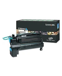 Lexmark C792X4CG Return Program 17000 Page-Yield Toner - Cyan