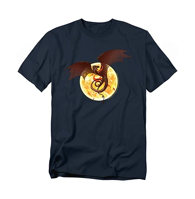 Harry Potter Men's Hungarian Horntail And Sun T Shirt