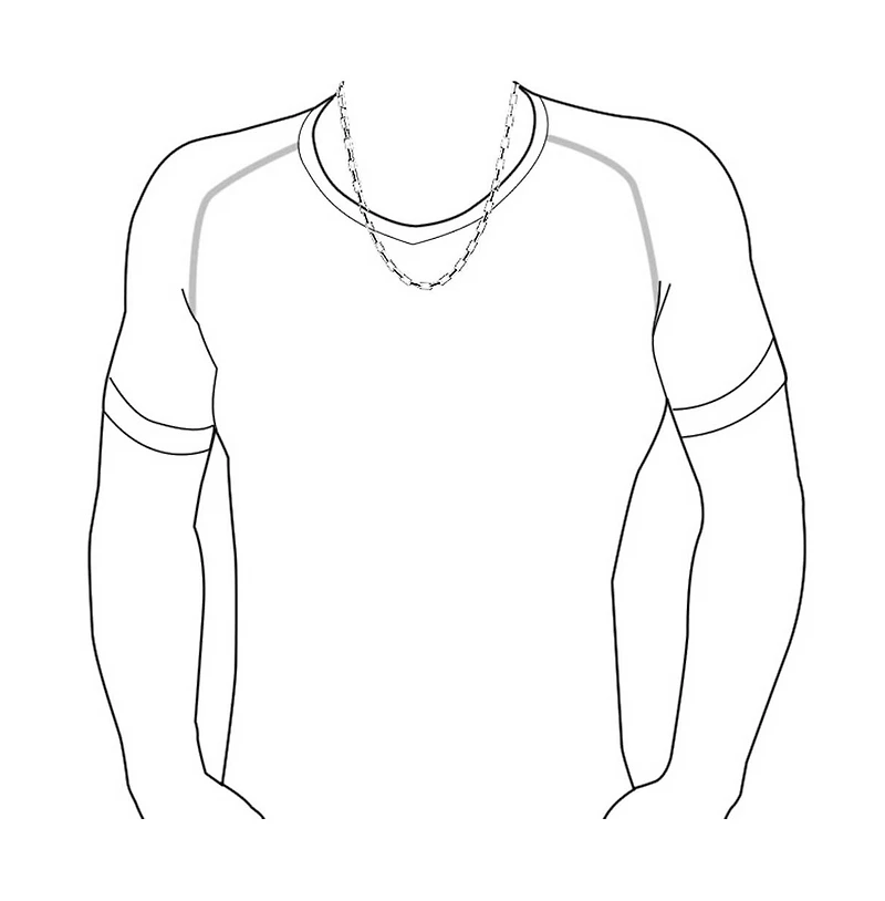 Bling Jewelry Solid .925 Sterling Silver 5MM Paper Clip Link Chain Necklace Made In Italy 20 Inch