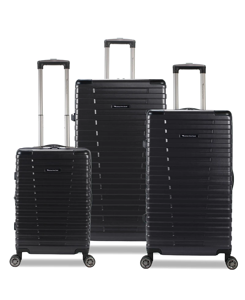 American Green Travel Titan -Pc. Hardside Expandable Spinner Trunk Luggage Set