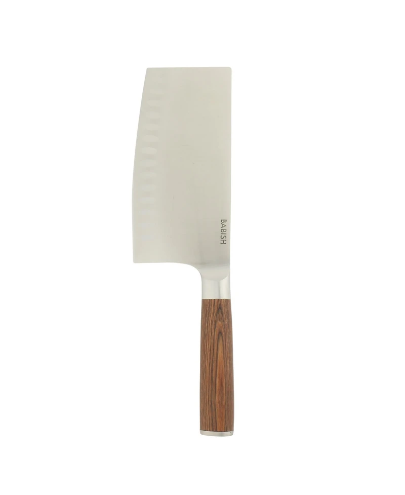 Babish High-Carbon 1.4116 German Steel 6.5 Inch Full Tang, Forged Clever Knife