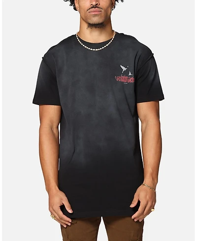 Saint Morta Men's Amorfati Lafayette T-Shirt Sunfade Black