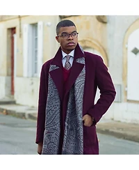 Elizabetta Men's Leone - Wool Silk Scarf for Men