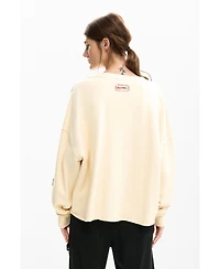 Desigual Women's Mickey and Minnie Mouse sweatshirt