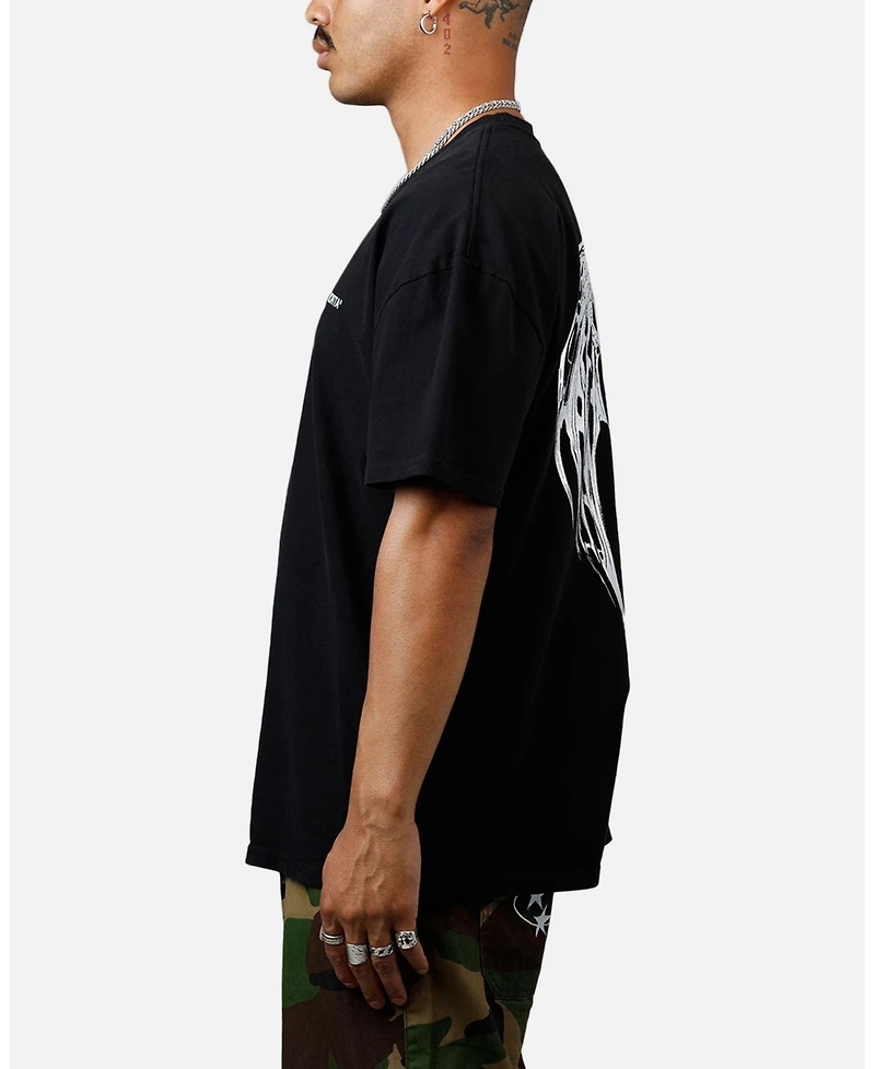 Saint Morta Men's Departed Boxy T-Shirt Black