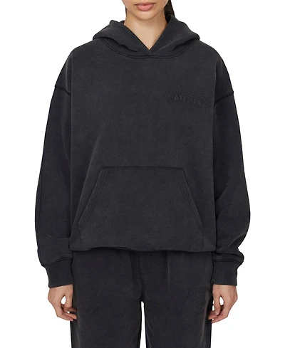 Good For Nothing Women's Float Washed Relaxed Pullover Hoodie