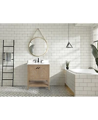 Ari Bath, Savannah 30". Freestanding, Weathered Fir Finish