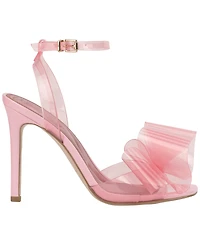 Jessica Simpson Women's Olivine Vinyl Bow Stiletto Dress Sandals