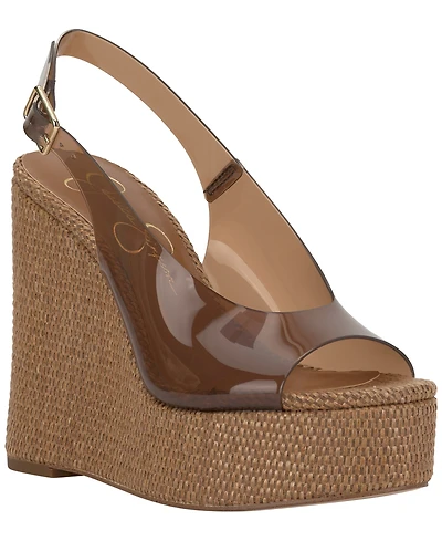 Jessica Simpson Women's Kaliese Platform Peep Toe Sandals