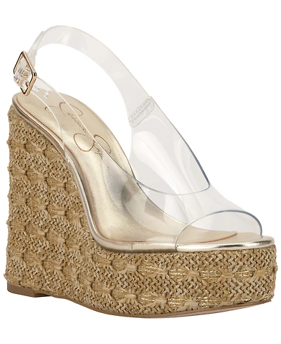 Jessica Simpson Women's Kaliese Platform Peep Toe Sandals