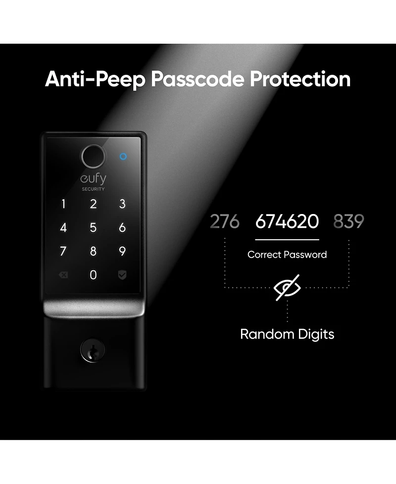 eufy Smart Lock C220 Wireless Keyless Entry Door Lock