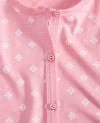 Charter Club Women's 2-Pc. Cotton Printed Cropped Pajamas Set, Created for Macy's