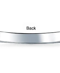 Bling Jewelry Identification Id Bracelet 5MM Cuban Curb Chain Link .925 Sterling Silver 7.5 inch