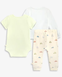 First Impressions Baby Boys' Traffic Patrol Three-Piece Set, Macy's Exclusive