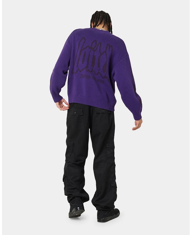 mnml Men's Loiter Void Knit Sweater